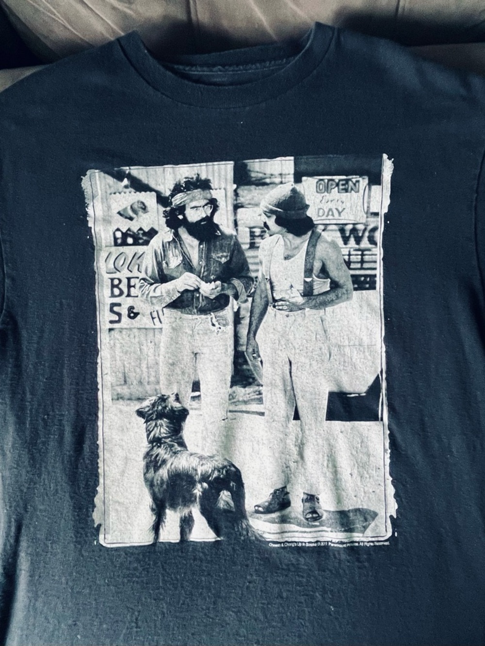 Vintage Paramount Pictures 2011 Cheech & Chong’s Up In Smoke Movie Promo T-Shirt